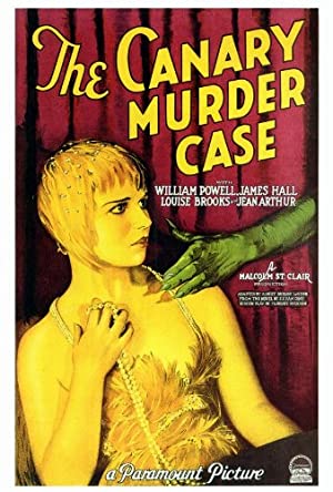 The Canary Murder Case Poster