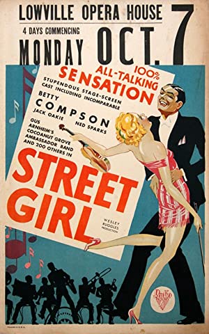 Street Girl Poster