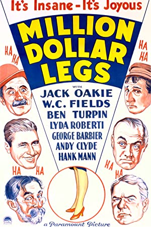 Million Dollar Legs Poster