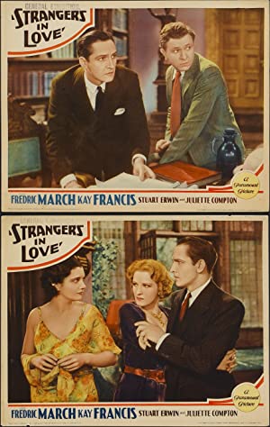 Strangers in Love Poster