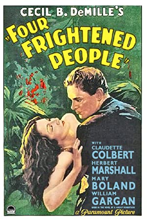 Four Frightened People Poster