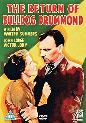 The Return of Bulldog Drummond Poster