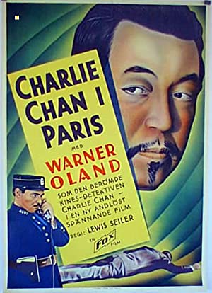 Charlie Chan in Paris Poster