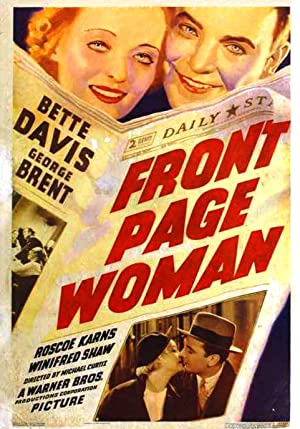 Front Page Woman Poster