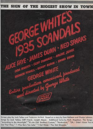 George White's 1935 Scandals Poster