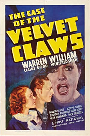 The Case of the Velvet Claws Poster