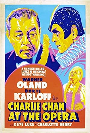 Charlie Chan at the Opera Poster