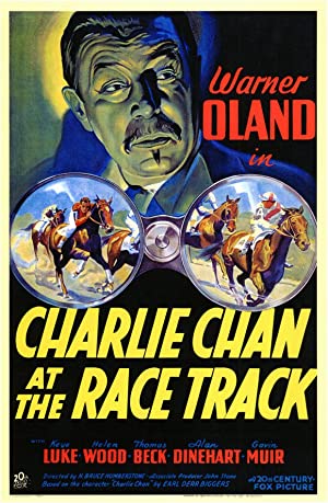 Charlie Chan at the Race Track Poster