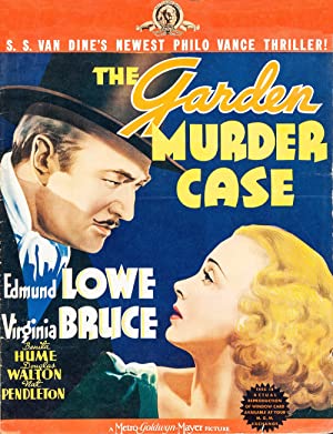 The Garden Murder Case Poster