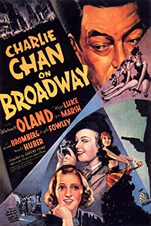 Charlie Chan on Broadway Poster