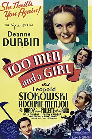 One Hundred Men and a Girl Poster