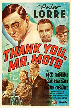 Thank You, Mr. Moto Poster