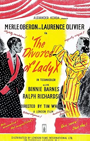 The Divorce of Lady X Poster