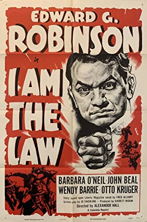 I Am the Law Poster