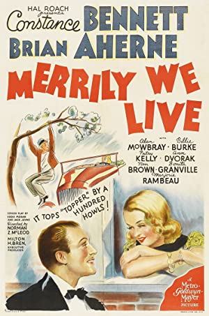 Merrily We Live Poster