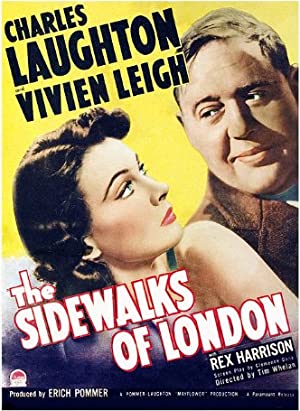 Sidewalks of London Poster