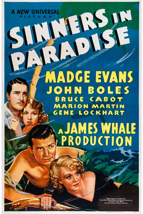 Sinners in Paradise Poster