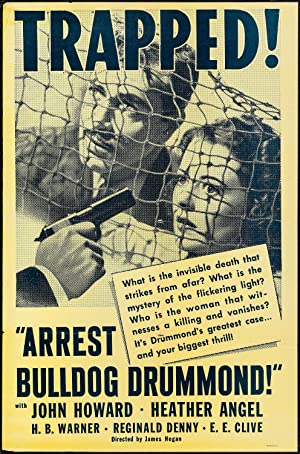 Arrest Bulldog Drummond Poster