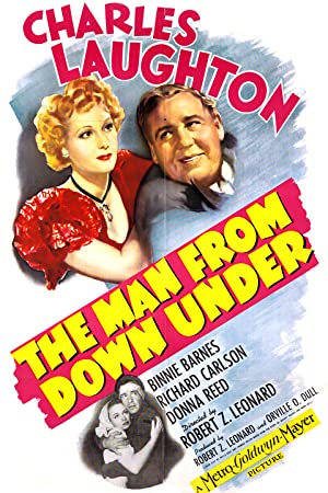 The Man from Down Under Poster