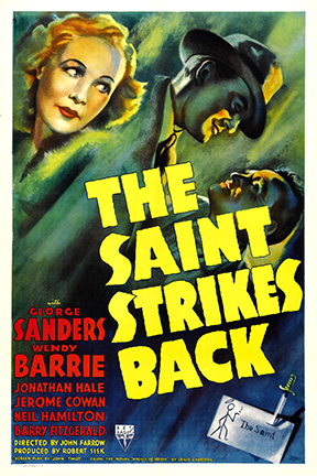 The Saint Strikes Back Poster