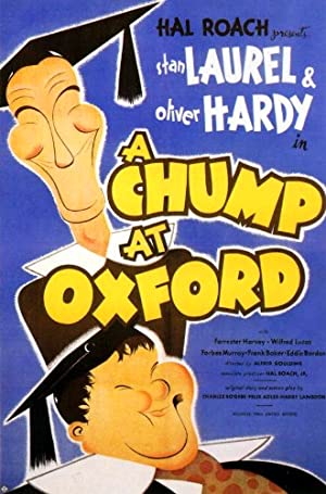 A Chump at Oxford Poster