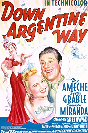 Down Argentine Way Poster