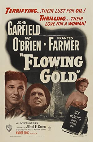 Flowing Gold Poster