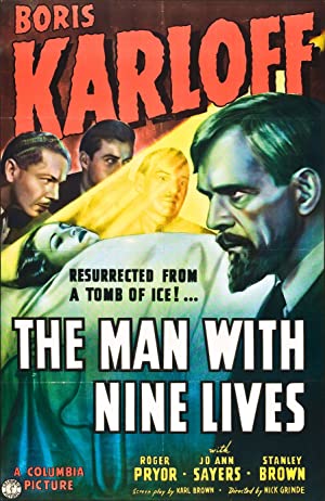 The Man with Nine Lives Poster