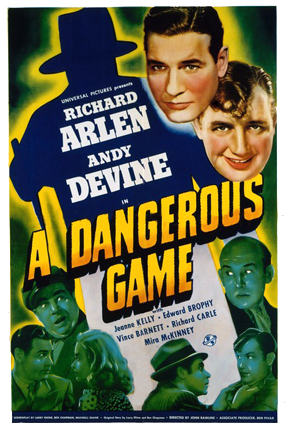 A Dangerous Game Poster