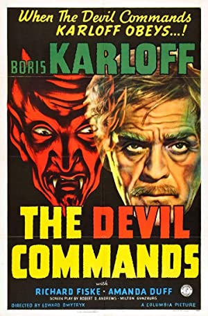 The Devil Commands Poster