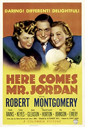 Here Comes Mr. Jordan Poster