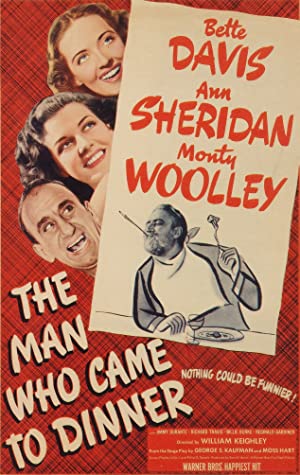 The Man Who Came to Dinner Poster