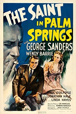 The Saint in Palm Springs Poster