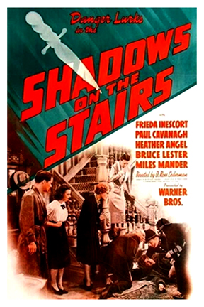 Shadows on the Stairs Poster