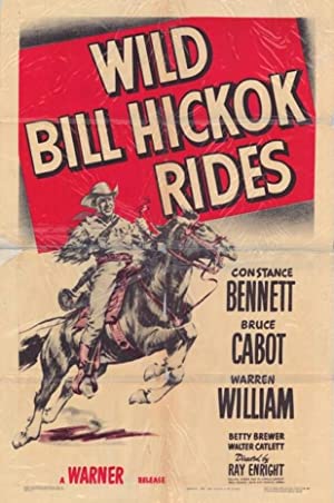 Wild Bill Hickok Rides Poster