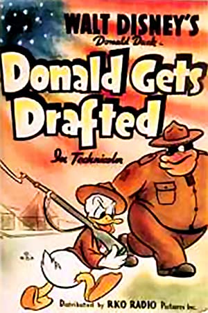 Donald Gets Drafted Poster