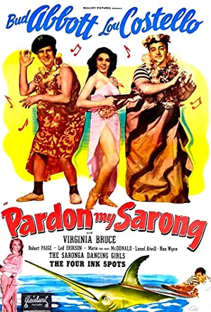 Pardon My Sarong Poster