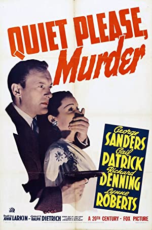 Quiet Please: Murder Poster