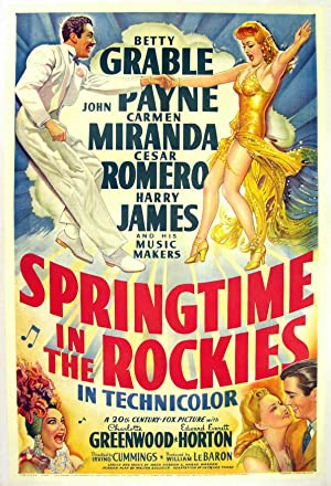 Springtime in the Rockies Poster