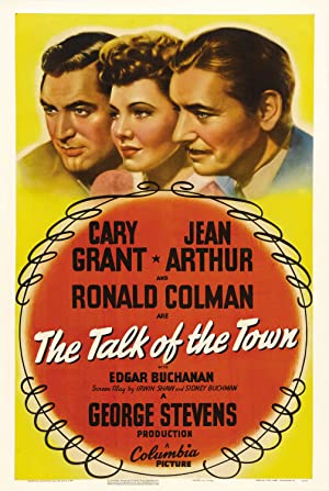 The Talk of the Town Poster