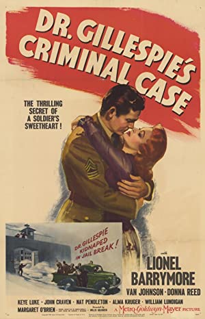 Dr. Gillespie's Criminal Case Poster