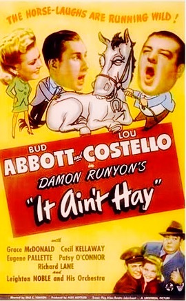 It Ain't Hay Poster