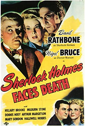 Sherlock Holmes Faces Death Poster