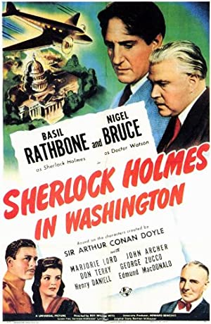 Sherlock Holmes in Washington Poster