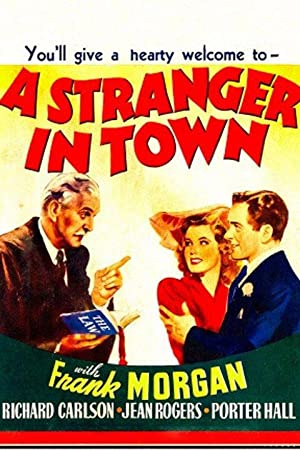 A Stranger in Town Poster