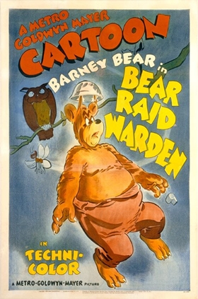 Bear Raid Warden Poster