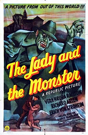 The Lady and the Monster Poster