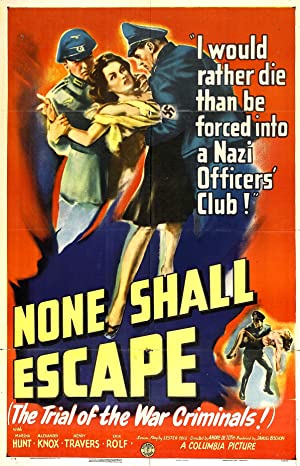 None Shall Escape Poster