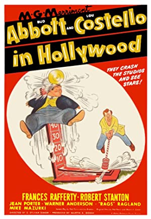 Bud Abbott and Lou Costello in Hollywood Poster