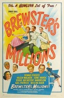 Brewster's Millions Poster